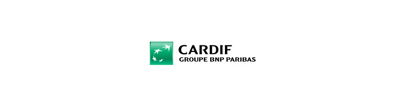 Logo de Cardif (appartenant au groupe BNP Paribas).