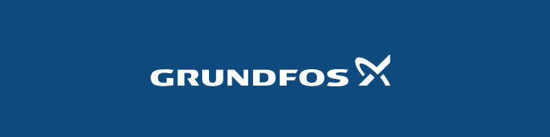 Logo de Grundfos.