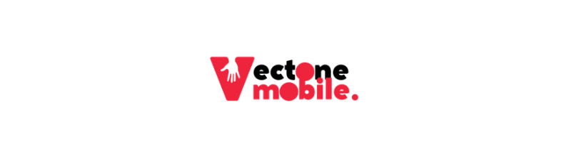 Logo de Vectone Mobile.